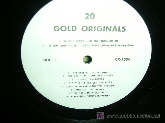 Discos de vinilo: 20 EXPLOSIVE HITS LP - U.S.A. LABEL BLANCO - 60&acute;S - Foto 5