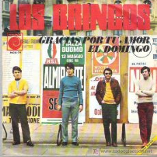Discos de vinilo: LOS BRINCOS - GRACIAS POR TU AMOR *** NOVOLA 1968. Lote 16482085