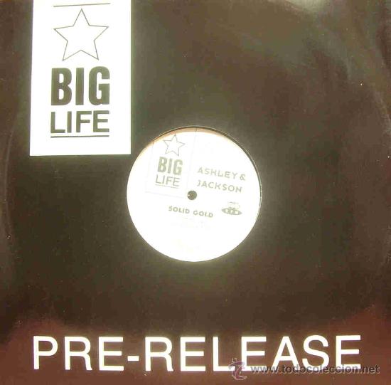 Discos de vinilo: ASHLEY & JACKSON-SOLID GOLD MAXI 1990 (ENGLAND) - Foto 1