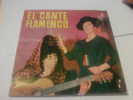 DISCO-LIBRO VINILO EL CANTE FLAMENCO (Música - Discos - Singles Vinilo - Flamenco, Canción española y Cuplé)