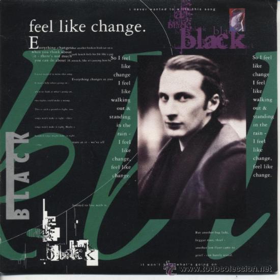 Discos de vinilo: Black- feel like change - Foto 1