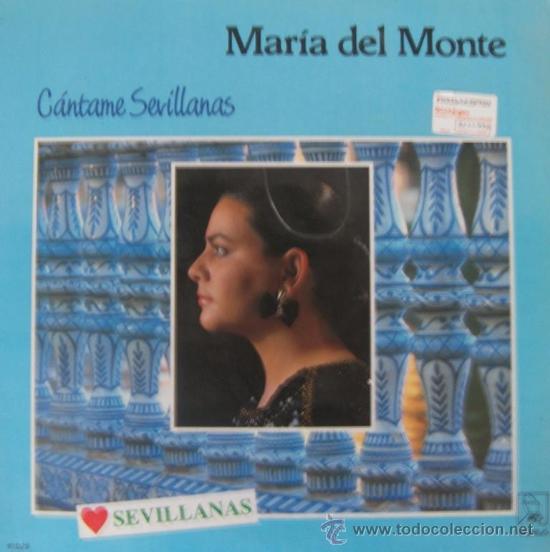 Discos de vinilo: MAR&Iacute;A DEL MONTE - C&Aacute;NTAME - 1988 - Foto 1