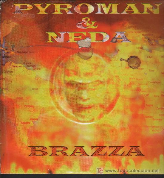 Discos de vinilo: Pyroman & Neda - Brazza - Lp 1998 - Foto 1