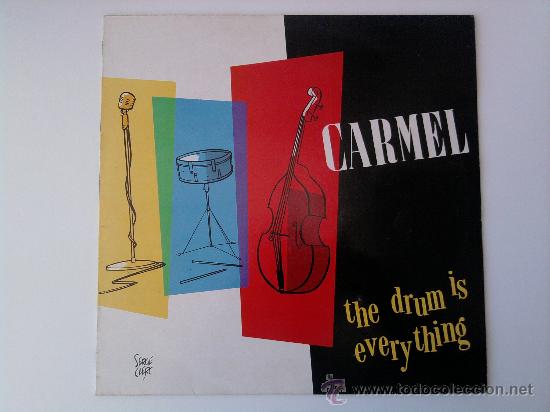 Discos de vinilo: CARMEL - THE DRUM IS EVERYTHING (1984) LP VINILO - Foto 1