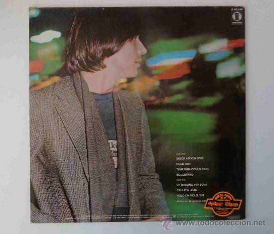 Discos de vinilo: JACKSON BROWNE - HOLD OUT (1980) - LP VINILO - Foto 2