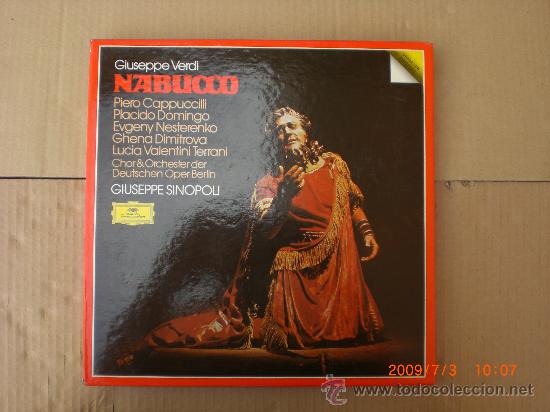Discos de vinilo: G. VERDI, NABUCCO - Foto 1