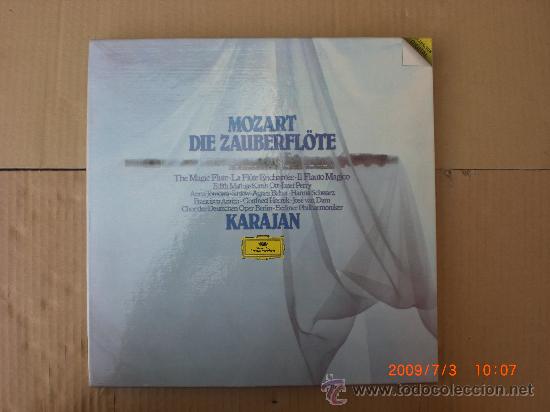 Discos de vinilo: MOZART, DIE ZAUBERFL&Ouml;TE - Foto 1