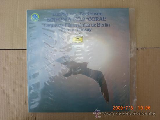 Discos de vinilo: BEETHOVEN, SINFONIA N&ordm; 9 CORAL - Foto 1