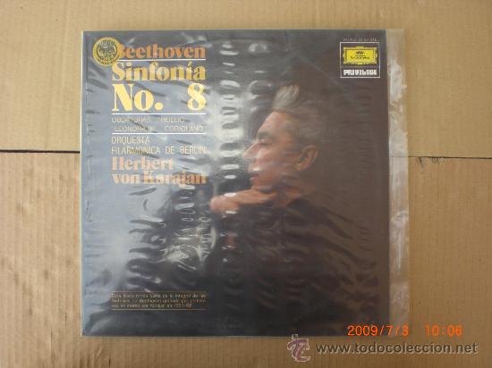 Discos de vinilo: BEETHOVEN, SINFONIA N&ordm; 8 - Foto 1