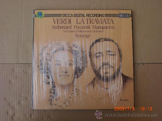 Discos de vinilo: VERDI, LA TRAVIATA - Foto 1
