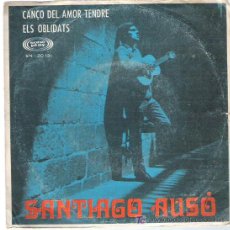 Discos de vinilo: SANTIAGO AUSO - CANCO DEL AMOR *** SONOPLAY 1968 ** TRAE HOJA LETRA CANCIONES. Lote 15520030