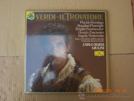Discos de vinilo: VERDI, IL TROVATORE - Foto 1