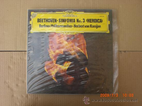 Discos de vinilo: BEETHOVEN, SINFONIA N&ordm;3 HEROICA - Foto 1
