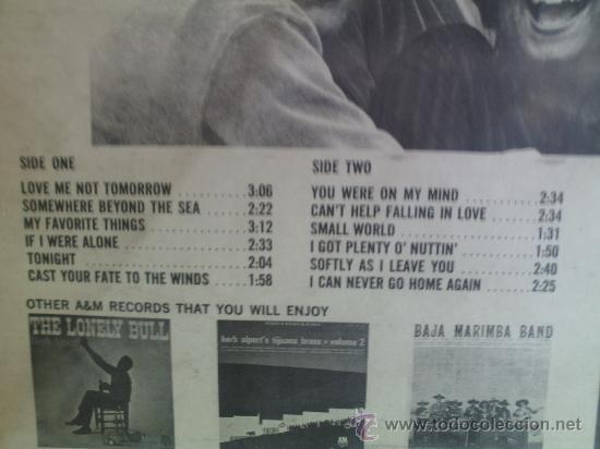 Discos de vinilo: WE FIVE ---- YOU WERE ON MY MIND - Foto 2