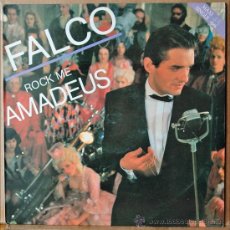 Discos de vinilo: LP MAXI SINGLE 45 RPM ROCK ME AMADEUS. DE FALCO A&M RECORDS 1985. Lote 27414532