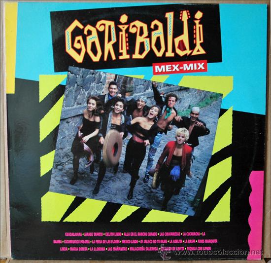 Discos de vinilo: LP MEX-MIX. DE GARIBALDI. EMI RECORDS 1990. . - Foto 1