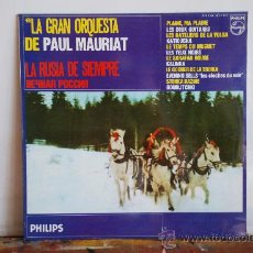 Discos de vinilo: LP LA GRAN ORQUESTA DE PAUL MAURIAT. LA RUSIA DE SIEMPRE. Lote 26652934