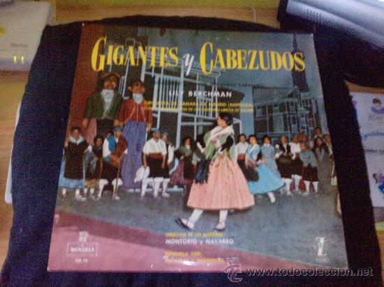 Discos de vinilo: LP VINILO GIGANTES Y CABEZUDOS - Foto 1