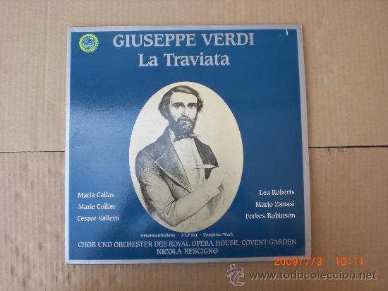 Discos de vinilo: VERDI, LA TRAVIATA - Foto 1