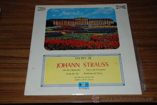Discos de vinilo: LP Valses de Johann Strauss - Foto 1