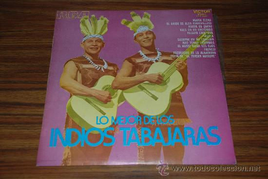 Discos de vinilo: LP Lo mejor de los indios Tabajaras - Foto 1