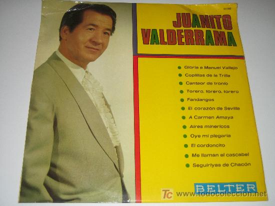 Discos de vinilo: JUANITO VALDERRAMA - BELTER - Foto 1