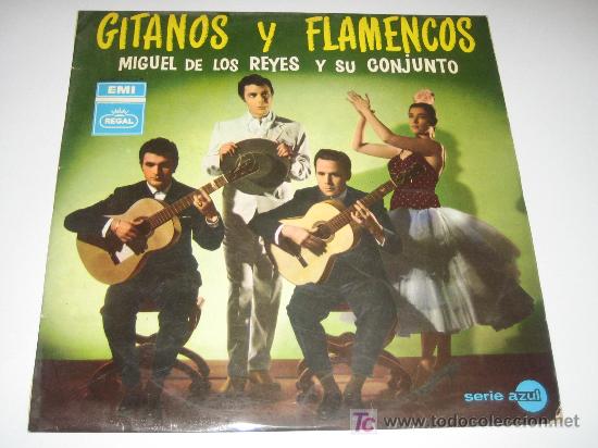 Discos de vinilo: MIGUEL DE LOS REYES - GITANOS Y FLAMENCOS - Foto 1