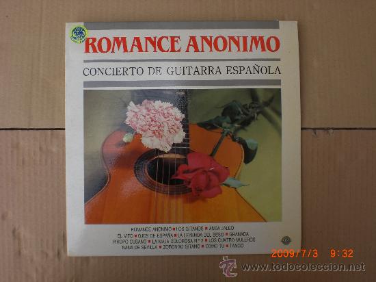 Discos de vinilo: ROMANCE ANONIMO - Foto 1