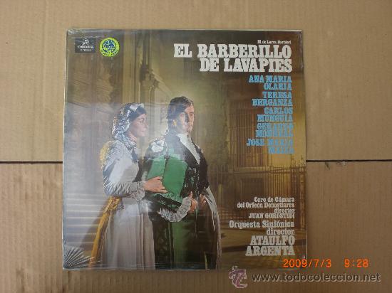 Discos de vinilo: EL BARBERILLO DE LAVAPIES - Foto 1