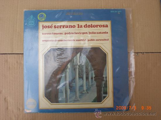 Discos de vinilo: JOSE SERRANO, LA DOLOROSA - Foto 1