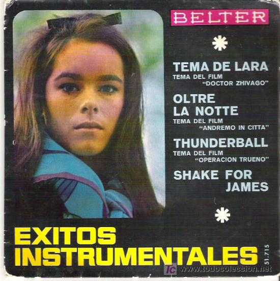 Discos de vinilo: exitos instrumentales - thunderball **** ep belter 1966 - Foto 1
