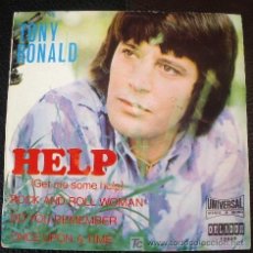 Discos de vinilo: TONY RONALD EP PROMO CIRCULO DE LECTORES - 1971 ROCK AND ROLL WOMAN
