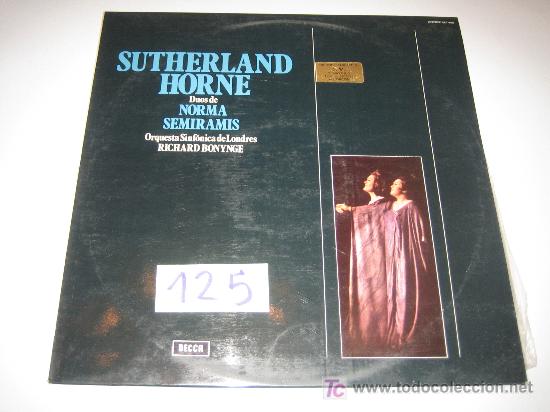 Discos de vinilo: SUTHERLAND HORNE - 1975 - Foto 1
