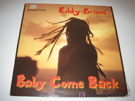 Discos de vinilo: EDDY GRANT - BABY COME BACK -  MAXI - VINILO COMO NUEVO - Foto 1