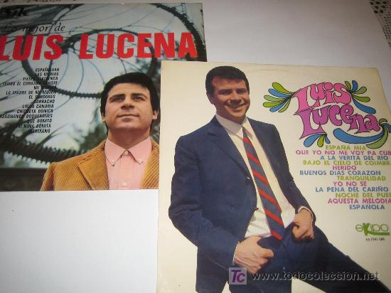 Discos de vinilo: LUIS LUCENA - LOTE DE DOS LPS - Foto 1