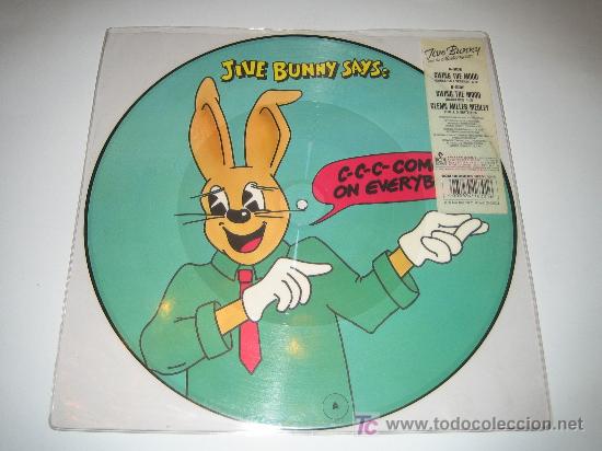 Discos de vinilo: JIVE BUNNY SAYS - PICTURE - Foto 1