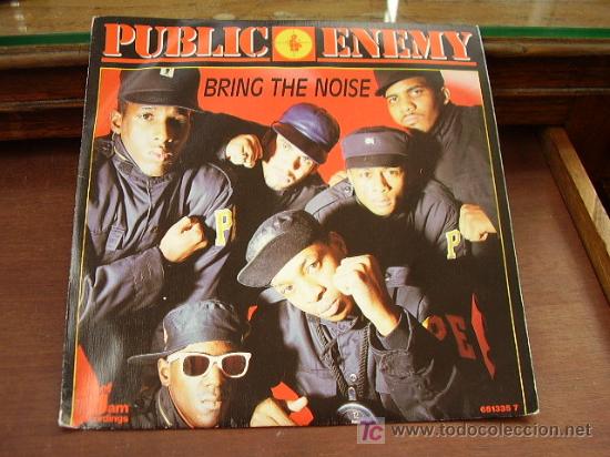 Discos de vinilo: Single Public Enemy  Bring the Noise - Foto 1