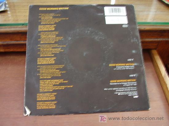 Discos de vinilo: Single Good Morning Britain  Aztec camera and mick jones - Foto 2