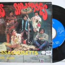Discos de vinilo: LOS SALVAJES : MASSACHUSETTS; EL DON JUAN. 1967. LA VOZ DE SU AMO PL 63176