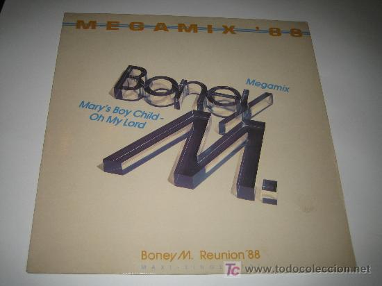 Discos de vinilo: BONEY M. MEGAMIX 88 - Foto 1