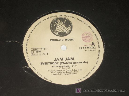 Discos de vinilo: JAM JAM  - MAXI - Foto 1