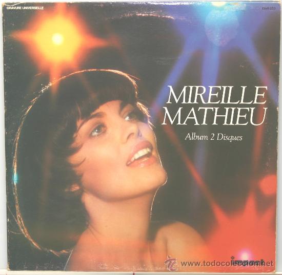 Discos de vinilo: MIREILLE MATHIEU doble LP carpeta abierta edicion francesa - Foto 1