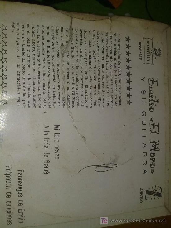 Discos de vinilo: CONTRAPORTADA - Foto 2