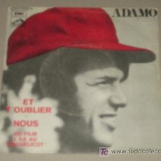 Discos de vinilo: ADAMO - ET T´OUBLIER - NOUS- ED. ESPAÑOLA 1971