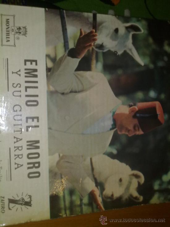 Discos de vinilo: CARATULA EP EMILIO EL MORO Y SU GUITARRA - Foto 1