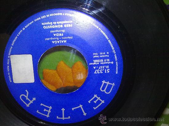 Discos de vinilo: EP FRED BONGOUSTO 1964 - Foto 1