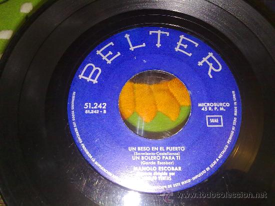 Discos de vinilo: EP MANOLO ESCOBAR 1966 - Foto 1