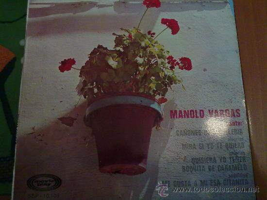 Discos de vinilo: EP MANOLO VARGAS 1968 - Foto 1