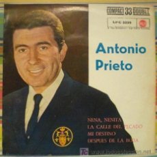 Discos de vinilo: ANTONIO PRIETO EP SPAIN 1961 NENA NENITA RCA 33 RPM'S ROBERTO LAMBERTUCCI