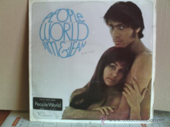 Discos de vinilo: JIM & JEAN ---- PEOPLE WORLD - Foto 1